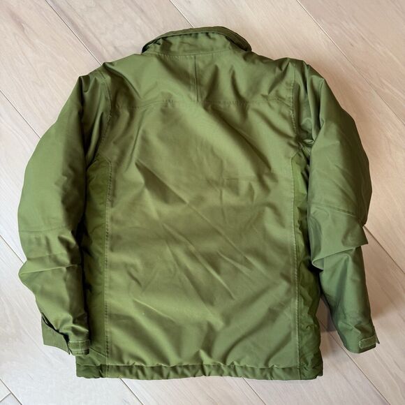 Patagonia Jacket Youth Medium Green Full Zip Insulated Puffer Outerwear Winter - Picture 9 of 10